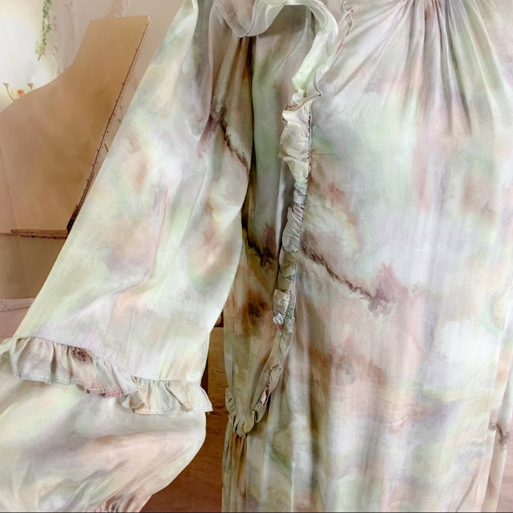 NEW Current Air Marble Ruffle Mini Dress - Picture 6 of 8